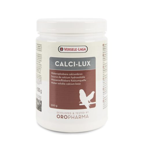 Oropharma Calci-Lux 500gr - Source De Calcium Hydrosoluble - Oiseaux