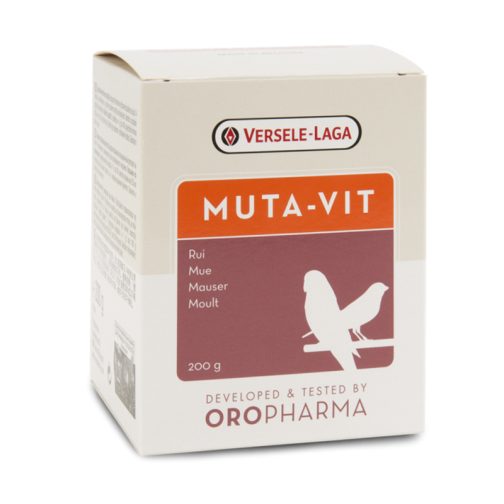 Oropharma Muta-Vit 200gr - Mélange De Vitamines Et De La Méthionine Pour La Mue - Oiseaux