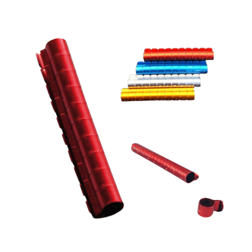 10 BAGUES aluminium ouverte pour oiseaux couleur au choix numéroté 2.5/3/4/6mm – Image 2